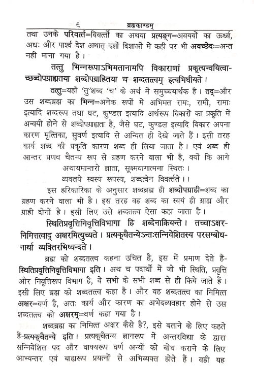 Vakyapadiyam In 5 vols.